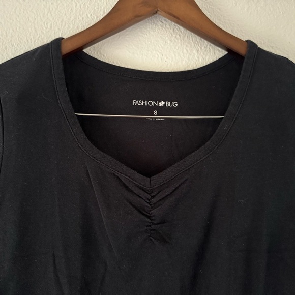 Basic Short Sleeve Soft Tee Womens Small Everyday Capsule Wardrobe Staple Cotton - Picture 3 of 7